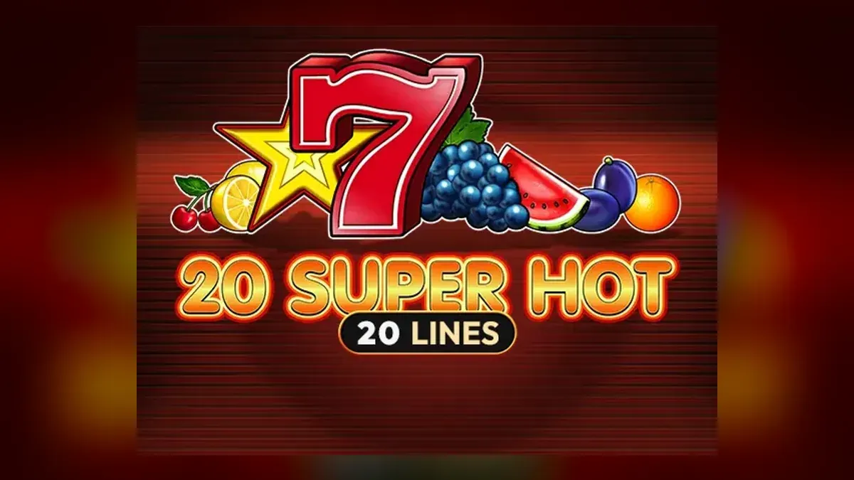 Capa do jogo 20 Super Hot da Amusnet em versão demo