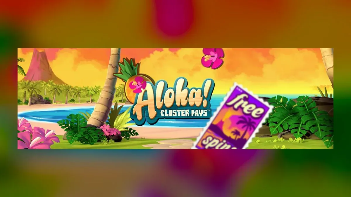 Capa do jogo Aloha! Cluster Pays da NetEnt em versão demo