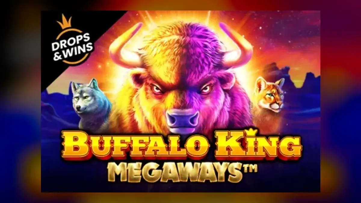 Capa do jogo Buffalo King Megaways da Pragmatic Play em versão demo