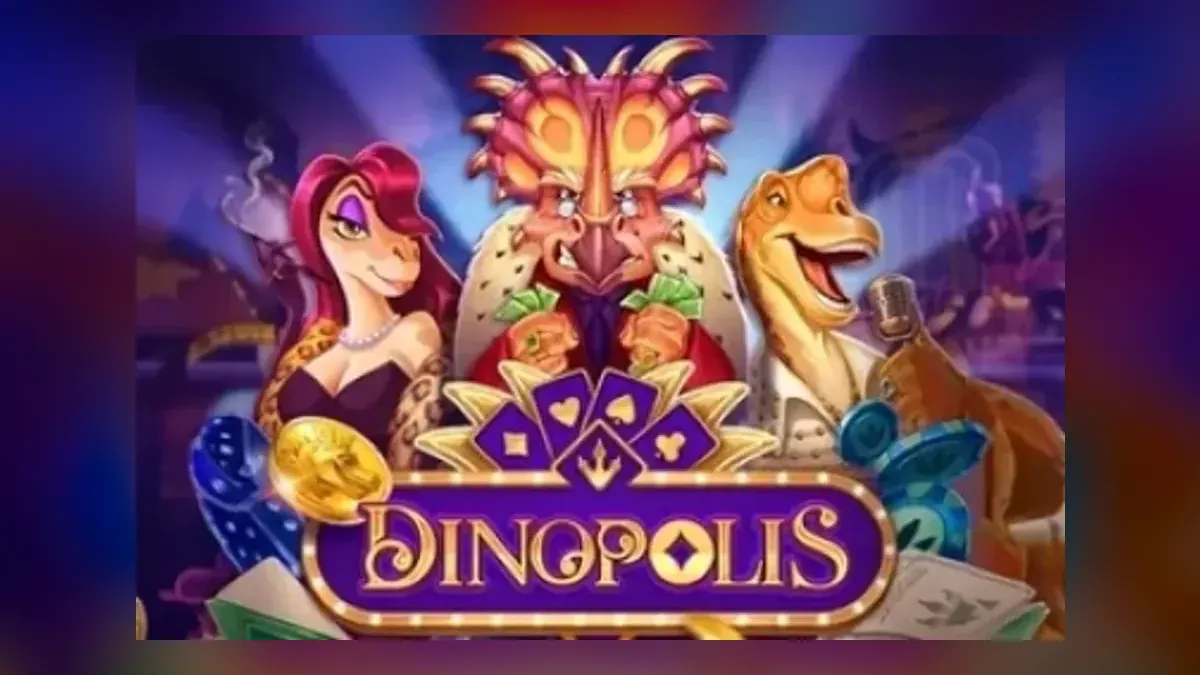 Capa do jogo Dinopolis da Push Gaming em versão demo