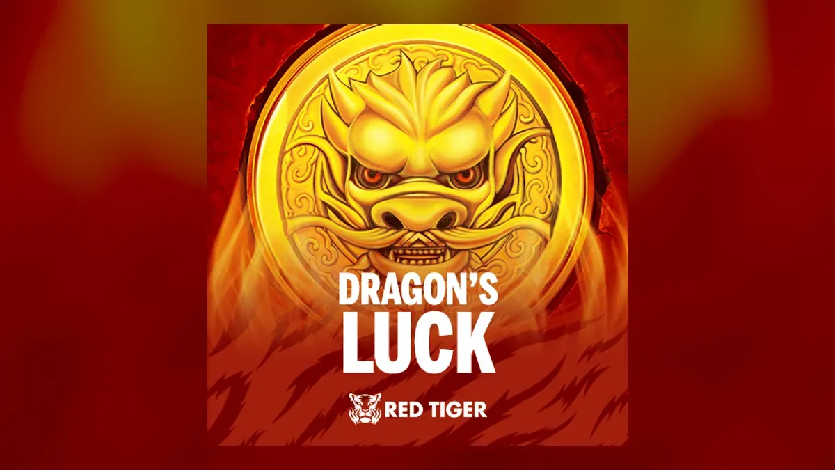 Capa do jogo Dragon's Luck da Red Tiger em versão demo