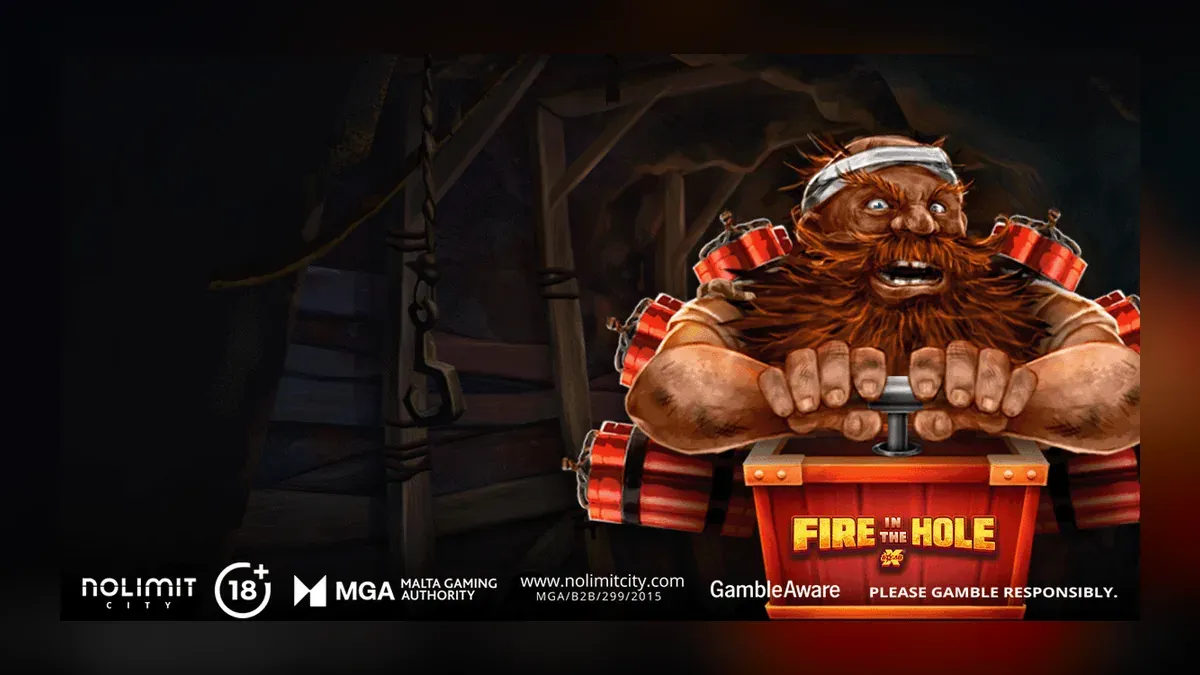 Capa do jogo Fire in the Hole da Nolimit City em versão demo
