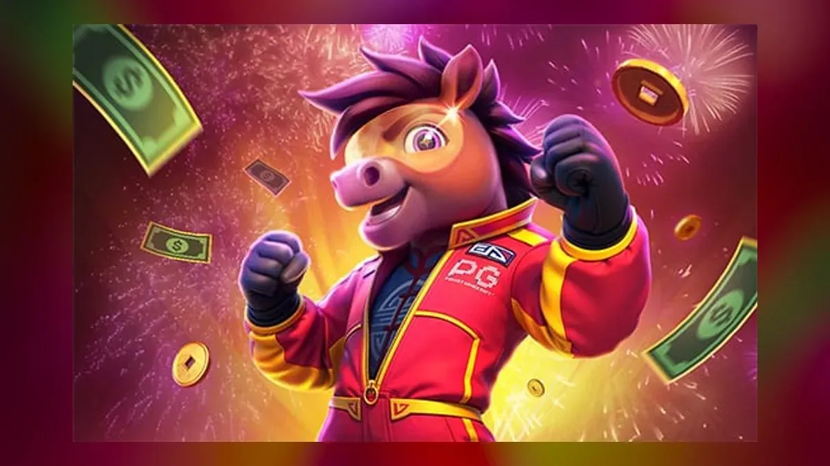 Capa do jogo Fortune Horse da PG Soft em versão demo