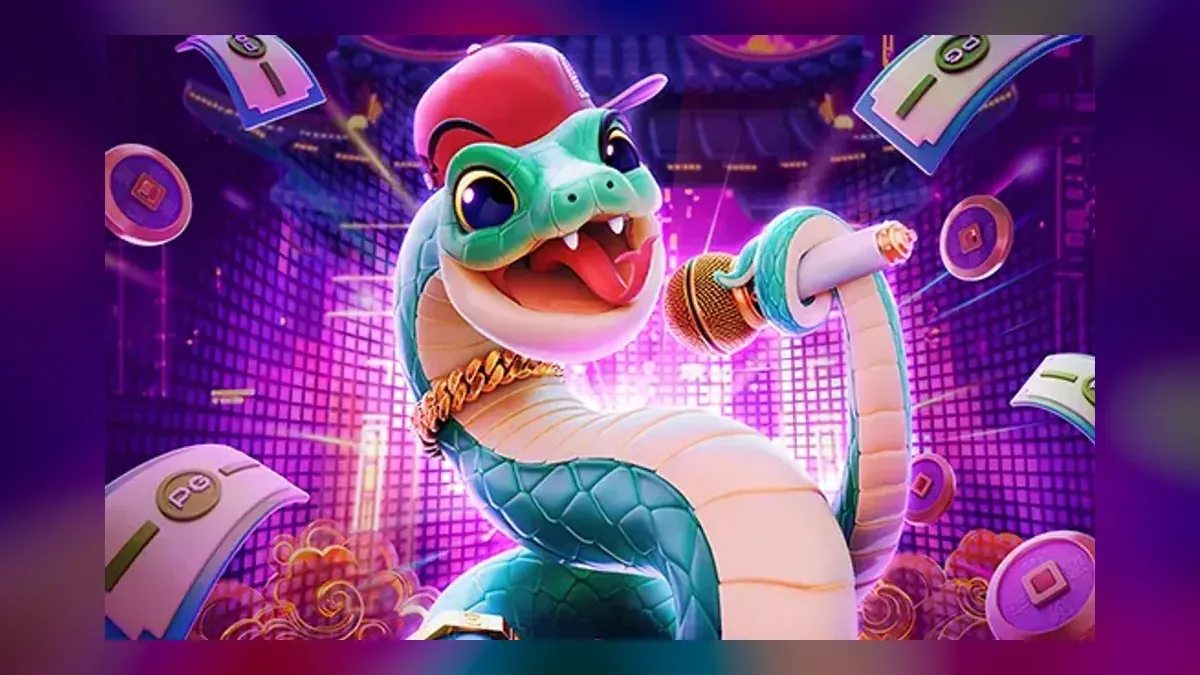 Capa do jogo Fortune Snake da PG Soft em versão demo