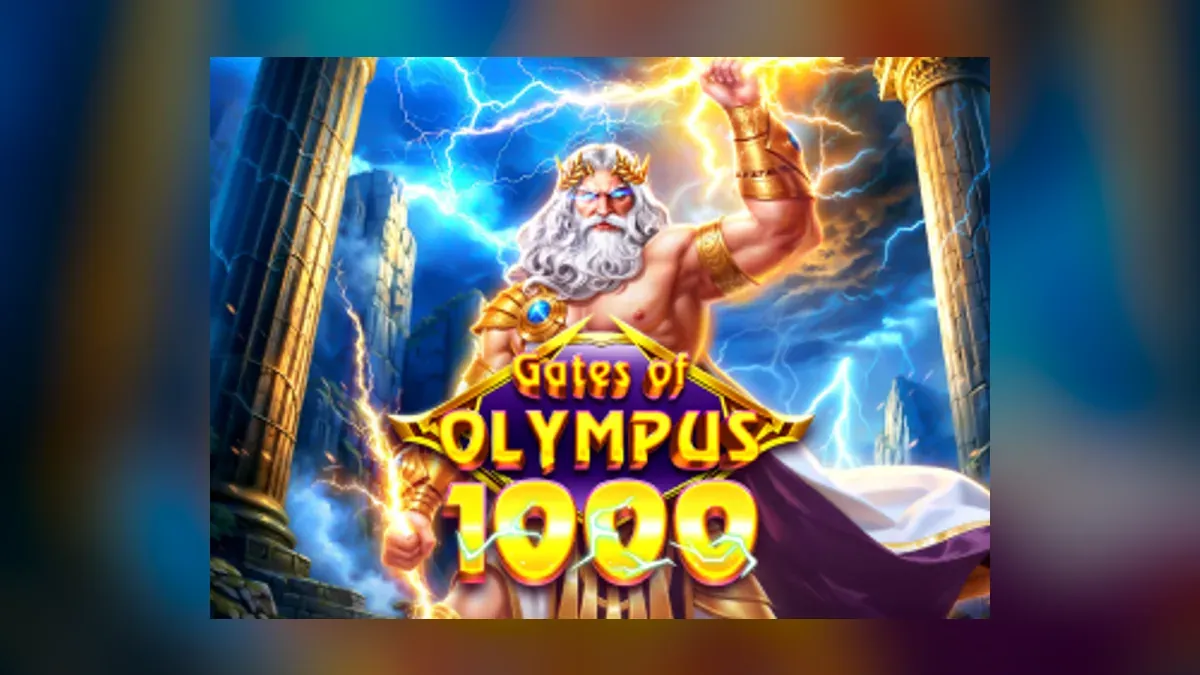 Capa do jogo Gates of Olympus 1000 da Pragmatic Play em versão demo