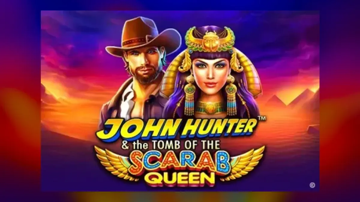 Capa do jogo John Hunter and the Tomb of the Scarab Queen da Pragmatic Play em versão demo