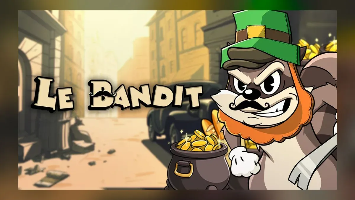 Capa do jogo Le Bandit da Hacksaw Gaming em versão demo