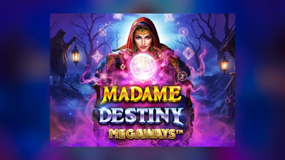 Capa do jogo Madame Destiny Megaways da Pragmatic Play em versão demo