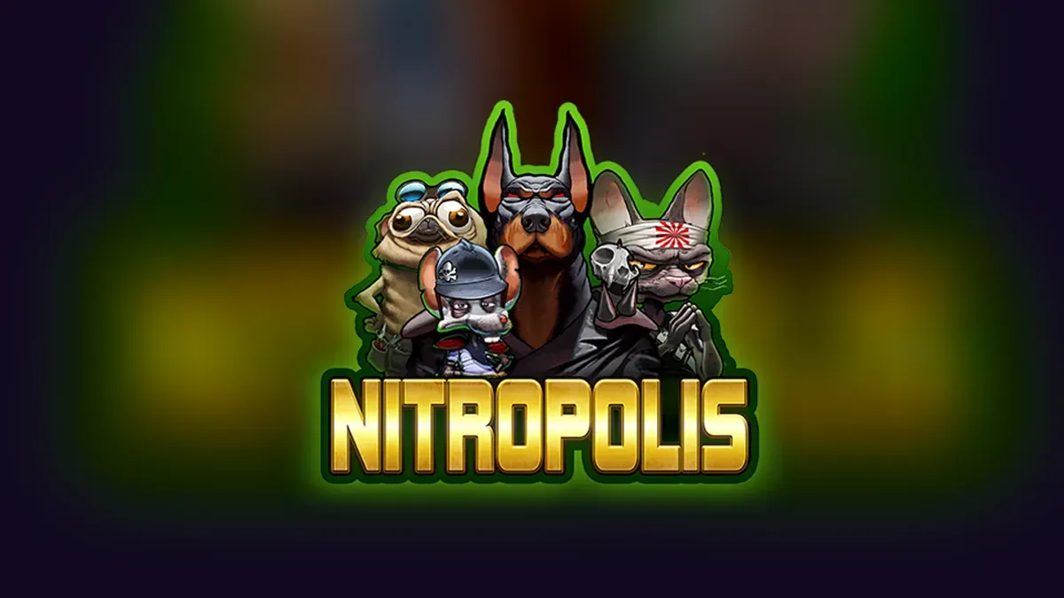 Capa do jogo Nitropolis da ELK Studios em versão demo