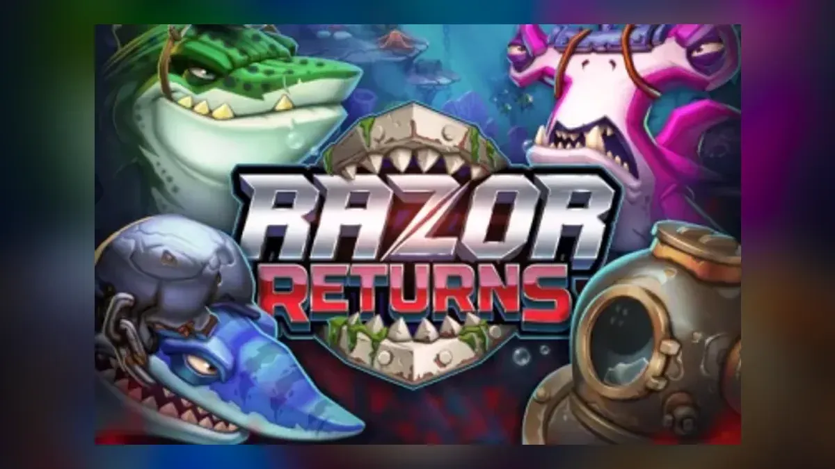 Capa do jogo Razor Returns da Push Gaming em versão demo