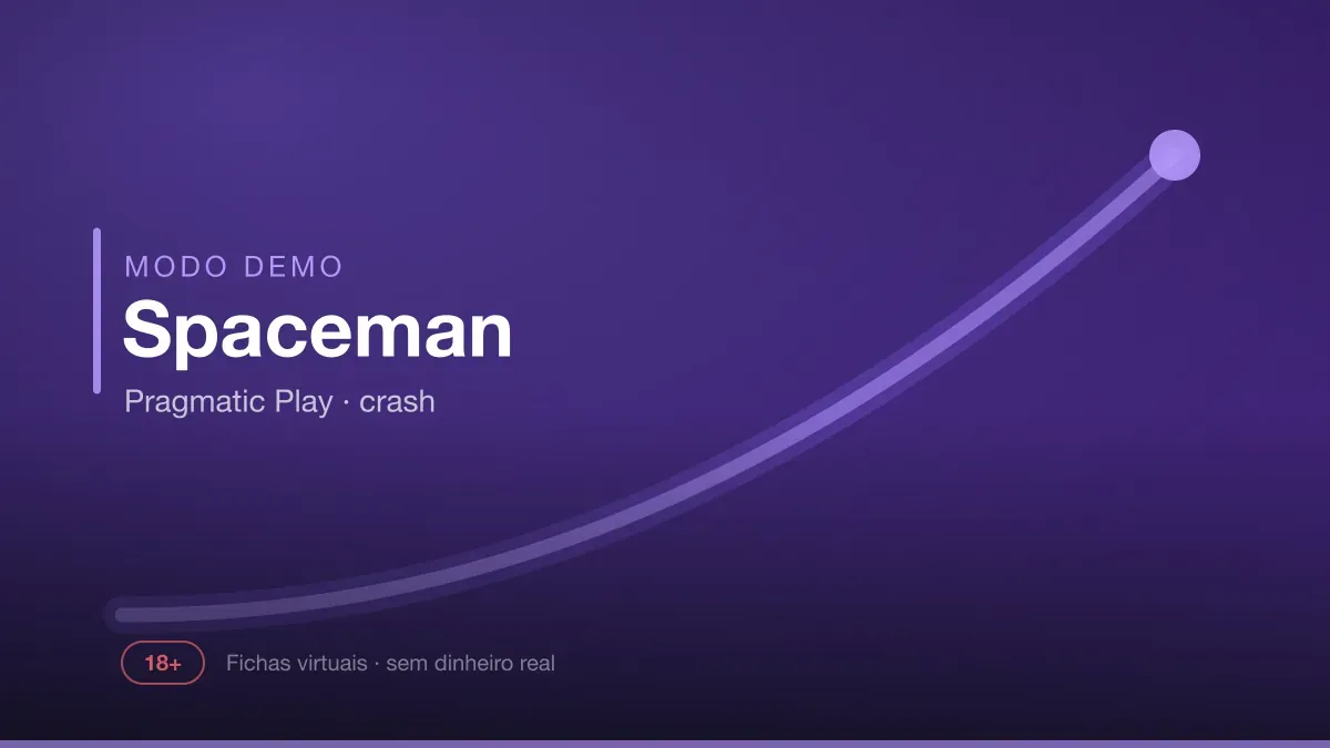 Capa do jogo Spaceman da Pragmatic Play em versão demo