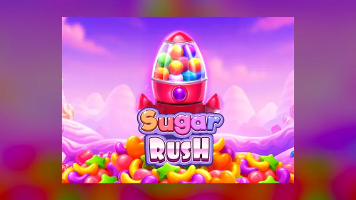 Capa do jogo Sugar Rush da Pragmatic Play em versão demo